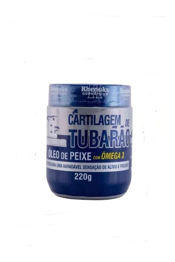 Gel Massageador Cartilagem De Tubarão Óleo De Peixe Ômega 3